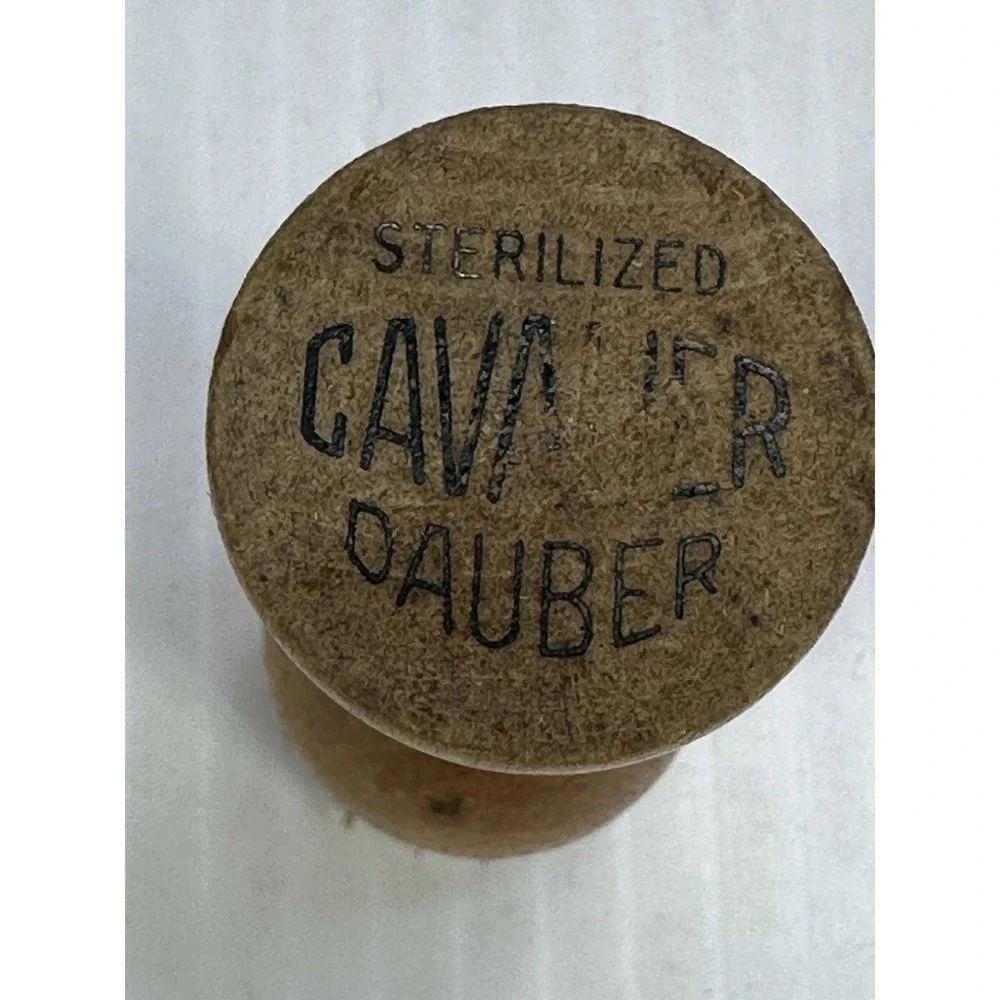 Vintage Sterilized Cavalier Dauber Brush Sterilized‎ Pure Bristles Wood Handle